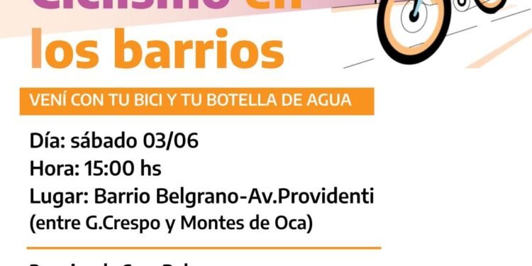 Fin de semana de «Ciclismo en los Barrios»