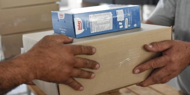 Continúa la entrega de refuerzo alimentario