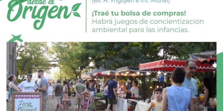 Feria de productos orgánicos en el Bosque Besaccia
