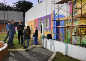 Hacemos Plaza: Luis Castellano y María Paz Caruso recorrieron el Parque Islas Malvinas