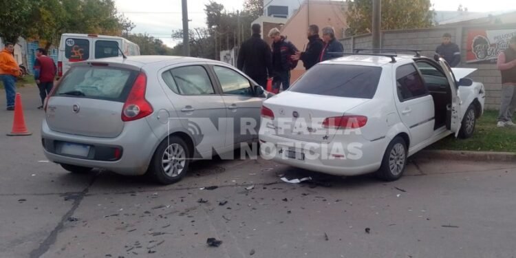Un lesionado producto de un accidente de tránsito en barrio Amancay