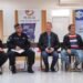 Calvo participó de una reunión de seguridad en la ciudad de Sunchales