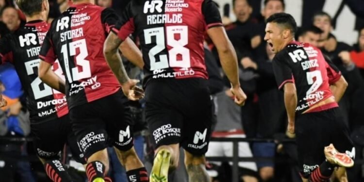 Gran victoria de Newell`s sobre Santos en la Sudamericana