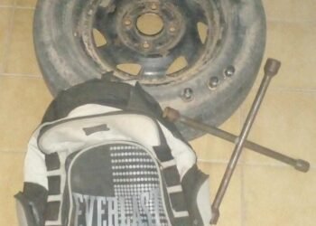 Se llevaba una rueda completa y lo detuvieron