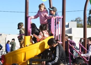 El barrio Antártida tuvo su día de festejos