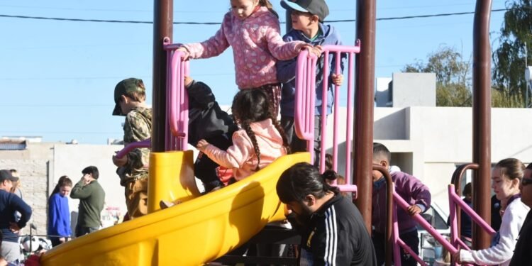 El barrio Antártida tuvo su día de festejos