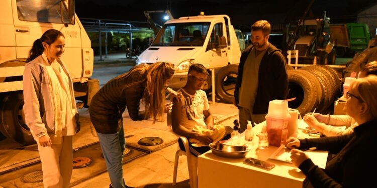 Se realizaron dos jornadas de vacunación para personal municipal