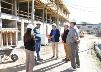 Avanzan las obras de los 48 departamentos del barrio San José