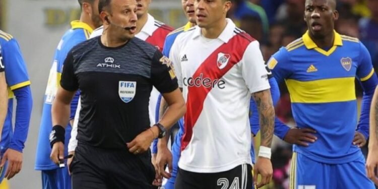 River vs Boca: Herrera el árbitro, el rafaelino Trucco en el VAR