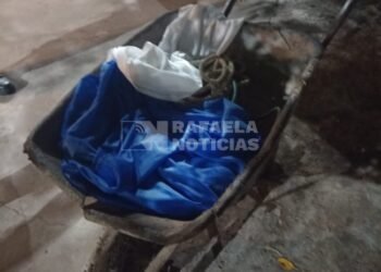 Supuesto albañil durante la madrugada