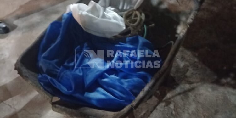 Supuesto albañil durante la madrugada