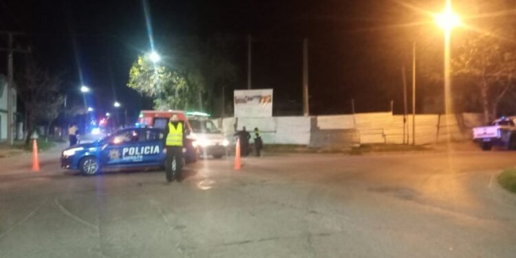 Lesionados producto de un choque entre moto y bici