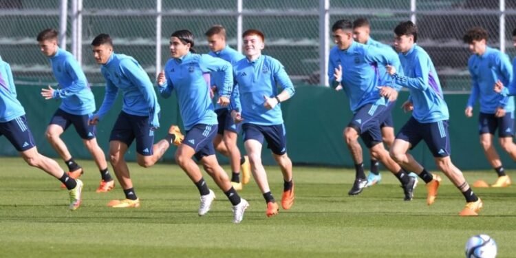 Argentina ante Nigeria en los octavos de final del Mundial Sub 20