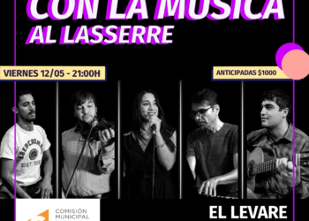 Otra noche del ciclo Con la Música al  Lasserre de la mano de ‘’El Levare’’