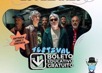 Estelares cerrará el Festival del Boleto Educativo Gratuito en Rafaela