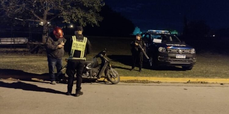 La policía provincial retuvo 265 motos en un mes en Rafaela