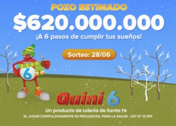 EL QUINI 6 QUEDÓ VACANTE Y Y SE VIENE UN POZO DE $620 MILLONES ESTIMADOS