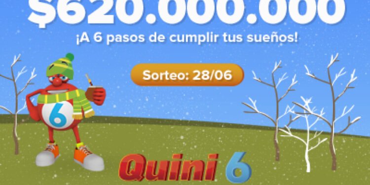 EL QUINI 6 QUEDÓ VACANTE Y Y SE VIENE UN POZO DE $620 MILLONES ESTIMADOS