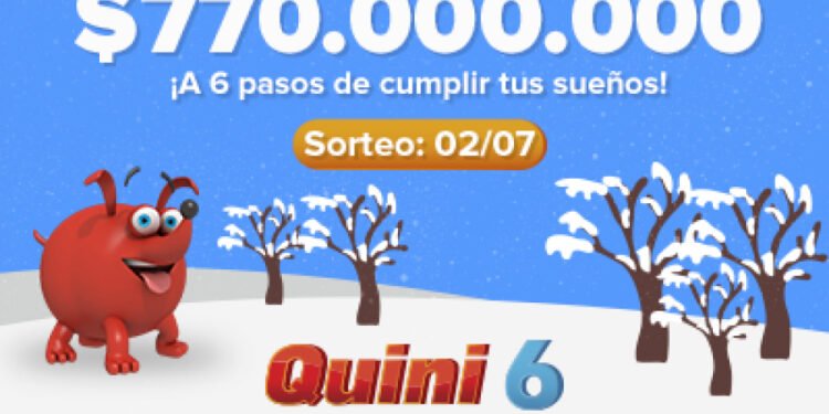 EL QUINI 6 QUEDÓ VACANTE Y SE VIENE UN POZO DE $770 MILLONES ESTIMADOS