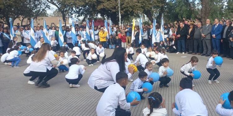 Rafaela celebró el Día de la Bandera