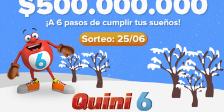 ¡UNA NUEVA OPORTUNIDAD! EL QUINI 6 QUEDÓ VACANTE Y Y SE VIENE UN POZO DE $500 MILLONES ESTIMADOS