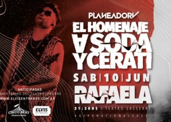 Llega a Rafaela Planeador V con un homenaje especial