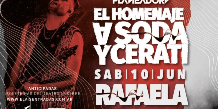 Llega a Rafaela Planeador V con un homenaje especial