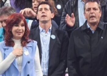 Cierre de listas Mini-cumbre del Frente de Todos: Cristina recibió a Sergio Massa y Wado de Pedro