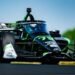 Canapino prueba en el óvalo de Iowa y queda a 7 décimas del más rápido en el IndyCar