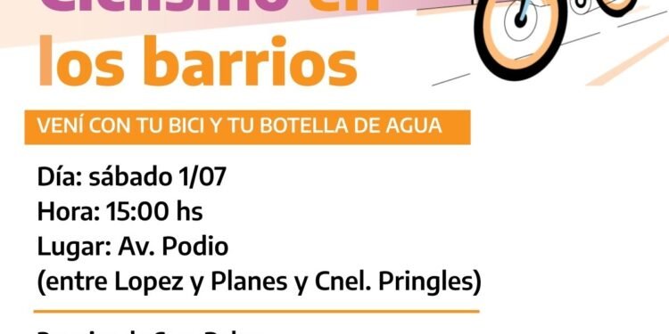 Sábado de «Ciclismo en los Barrios»