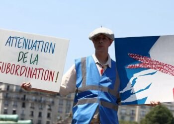 Francia Siguen las protestas en París: manifestantes tomaron la sede de los Juegos Olímpicos