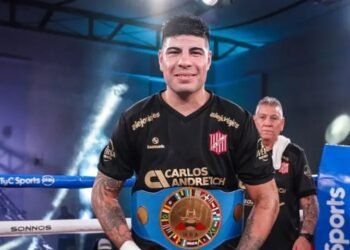 Hoy, Omar Díaz en la defensa del cinturón fedelatín semipesado AMB