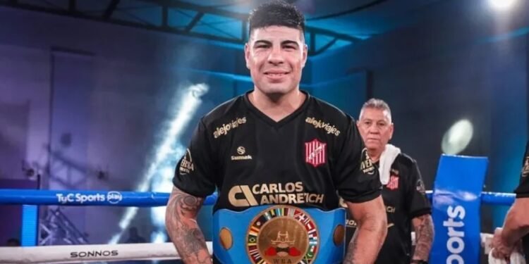 Hoy, Omar Díaz en la defensa del cinturón fedelatín semipesado AMB