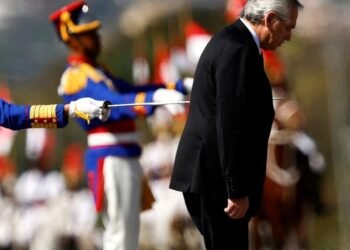Visita oficial El viaje de Alberto Fernández a Brasil y una impactante foto que se hizo viral