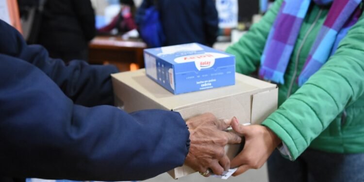 Última semana de entrega de refuerzo alimentario