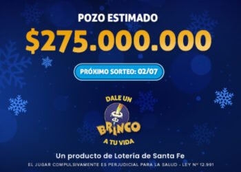 ¡POZO VACANTE! EL BRINCO SIGUE SUMANDO Y PARA EL PRÓXIMO SORTEO HAY $275 MILLONES ESTIMADOS