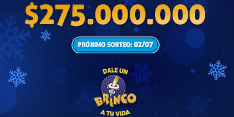 ¡POZO VACANTE! EL BRINCO SIGUE SUMANDO Y PARA EL PRÓXIMO SORTEO HAY $275 MILLONES ESTIMADOS