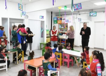 El Jardín Municipal N° 3, sede Zazpe celebró su cuarto aniversario