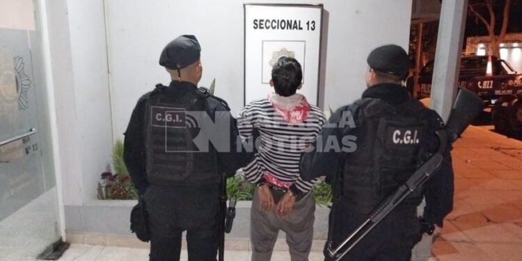 Aprehendieron a un hombre con un gran prontuario delictivo