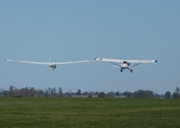 Se concretó la primera fecha del Campeonato de Aterrizajes en planeador