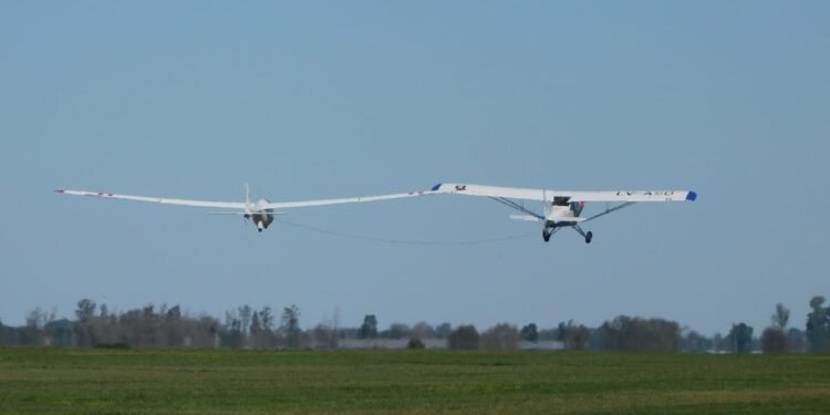 Se concretó la primera fecha del Campeonato de Aterrizajes en planeador