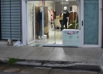 Inseguridad en Santa Fe Vandalizó un comercio céntrico y terminó detenido