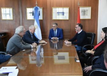 Castellano recibió al embajador de Suiza