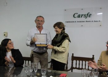 Costamagna participó de la celebración de los 85 años de Carsfe