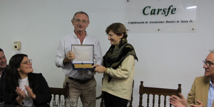 Costamagna participó de la celebración de los 85 años de Carsfe