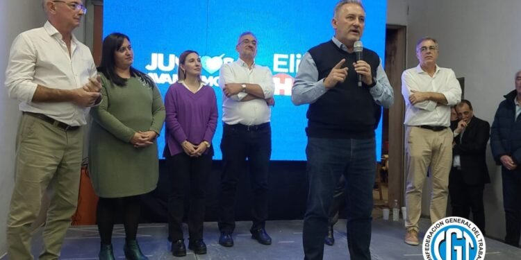 Lewandowsky se reunió con la CGT Rafaela en un acto de presentación