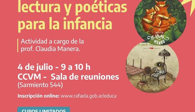 Encuentro de lectura y poéticas para las infancias