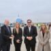 Perotti inauguró el nuevo vuelo de Aerolíneas Argentinas que unirá Buenos Aires, Rosario y Reconquista