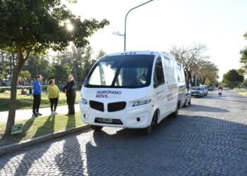 Quirófano Móvil en barrio Antártida Argentina
