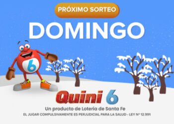 EL PRÓXIMO SORTEO DE QUINI 6 ES EL DOMINGO